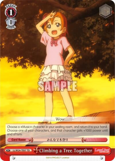 Climbing a Tree Together (TD) (2407) [LL/W24] - Weiss Schwarz Single