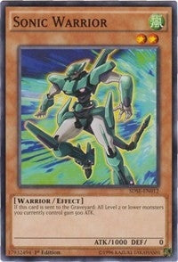 Sonic Warrior (12) (SDSE) - YuGiOh Single