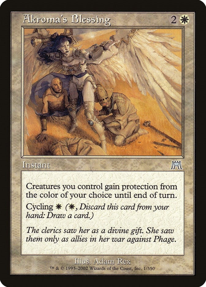 Akroma’s Blessing (1) [ONS] - MTG Single