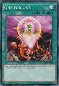 One for One (31) (SDSE) - YuGiOh Single