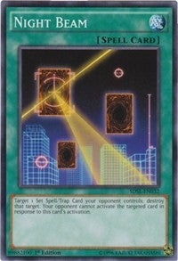 Night Beam (32) (SDSE) - YuGiOh Single