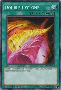 Double Cyclone (33) (SDSE) - YuGiOh Single