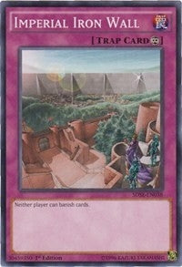 Imperial Iron Wall (38) (SDSE) - YuGiOh Single