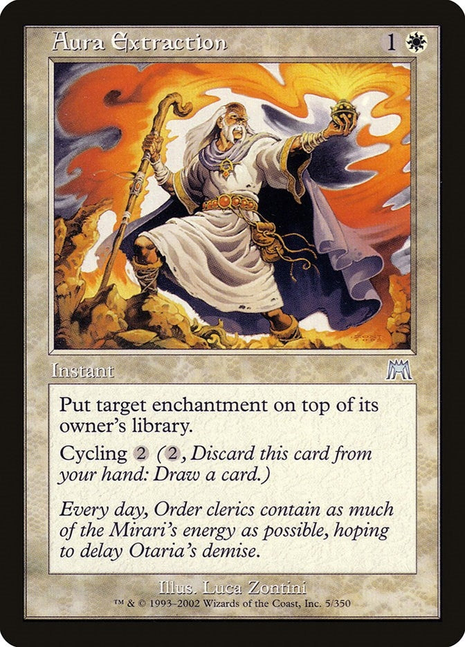 Aura Extraction (5) [ONS] - MTG Single