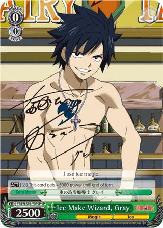 Ice Make Wizard Gray (SP) (203) [FT/EN-S02] - Weiss Schwarz Single