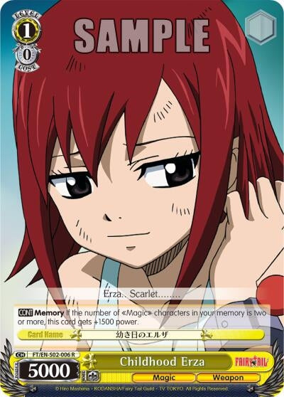 Childhood Erza (2006) [FT/EN-S02] - Weiss Schwarz Single