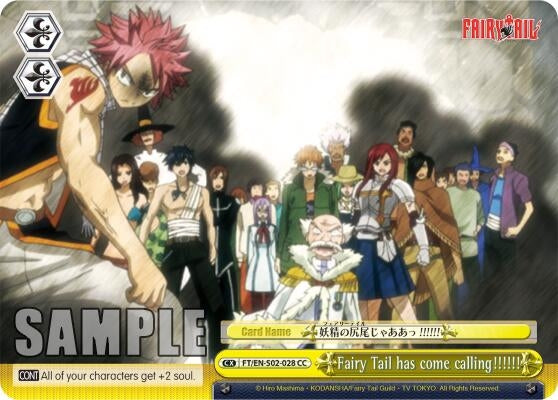 Fairy Tail has come calling!!!!!! (2028) [FT/EN-S02] - Weiss Schwarz Single