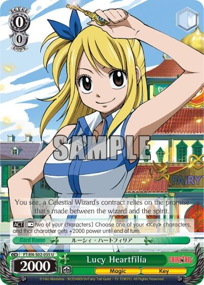 Lucy Heartfilia (2035) [FT/EN-S02] - Weiss Schwarz Single