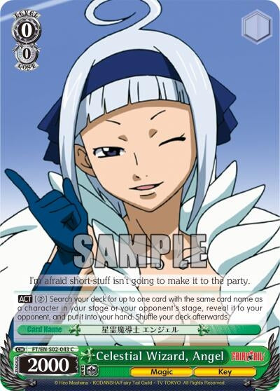 Celestial Wizard Angel (2043) [FT/EN-S02] - Weiss Schwarz Single