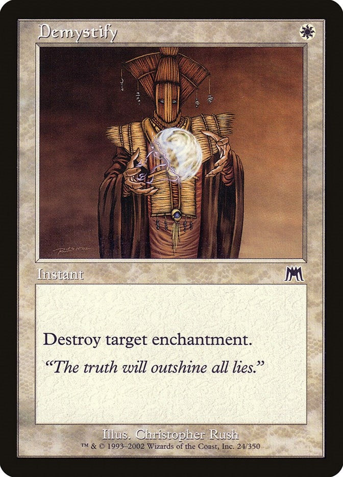 Demystify (24) [ONS] - MTG Single
