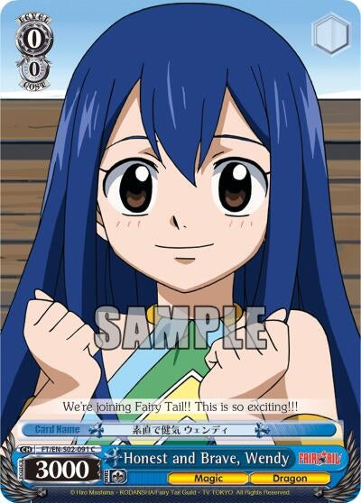 Honest and Brave Wendy (2091) [FT/EN-S02] - Weiss Schwarz Single
