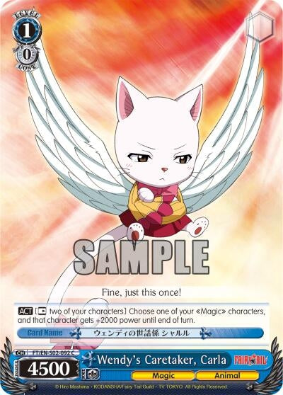 Wendy’s Caretaker Carla (2092) [FT/EN-S02] - Weiss Schwarz Single