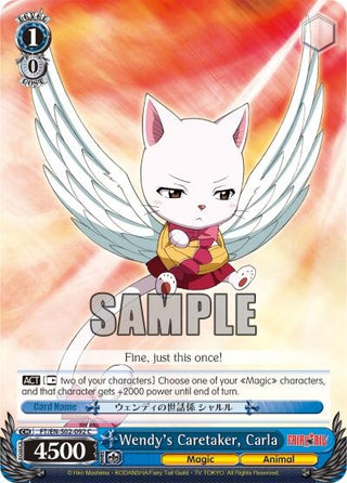Wendy’s Caretaker Carla (2092) [FT/EN-S02] - Weiss Schwarz Single