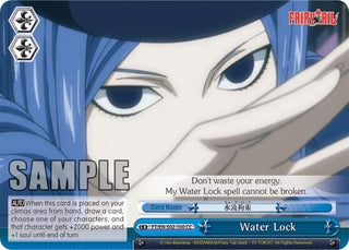 Water Lock (2100) [FT/EN-S02] - Weiss Schwarz Single