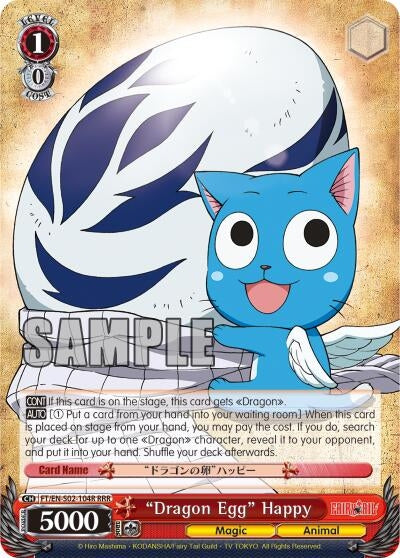 ’Dragon Egg’ Happy (RRR) (2104) [FT/EN-S02] - Weiss Schwarz Single