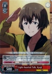 Light-hearted Talk Kyoji (2301) [SAO/SE23] - Weiss Schwarz Single