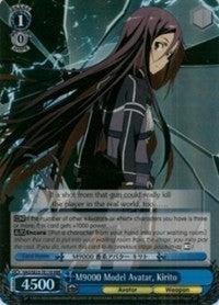 M9000 Model Avatar Kirito (RRR) (2311) [SAO/SE23] - Weiss Schwarz Single