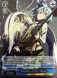 ’Machine of Ice’ Sinon (SP) (2315) [SAO/SE23] - Weiss Schwarz Single