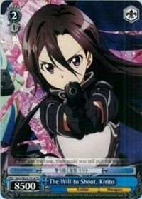 The Will to Shoot Kirito (2316) [SAO/SE23] - Weiss Schwarz Single