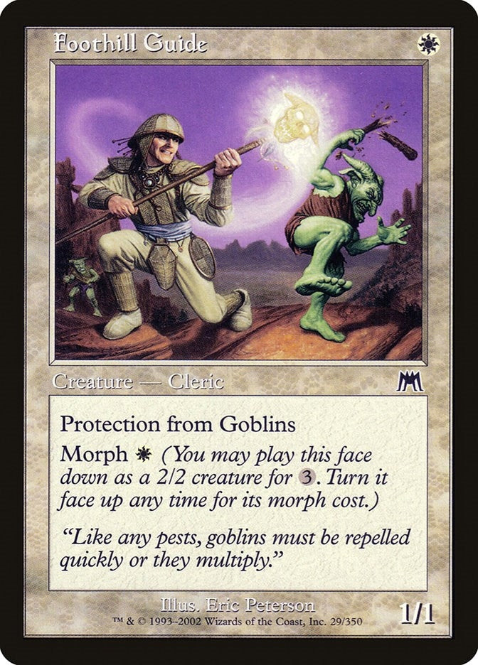 Foothill Guide (29) [ONS] - MTG Single