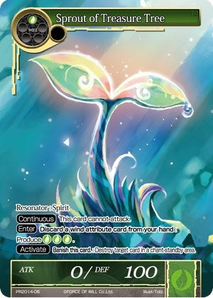 Sprout of Treasure Tree (201406) [PRO] - Force of Will Single