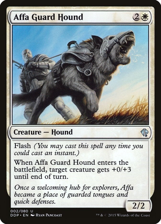Affa Guard Hound (2) [DDP] - MTG Single
