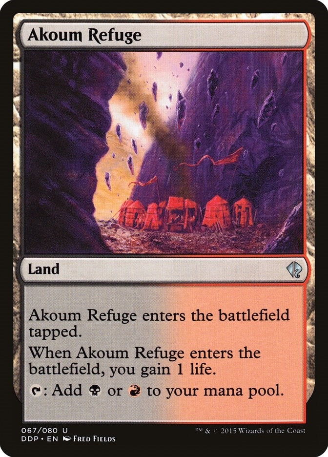 Akoum Refuge (67) [DDP] - MTG Single