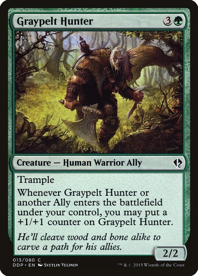 Graypelt Hunter (13) [DDP] - MTG Single