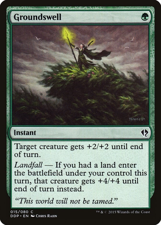 Groundswell (15) [DDP] - MTG Single