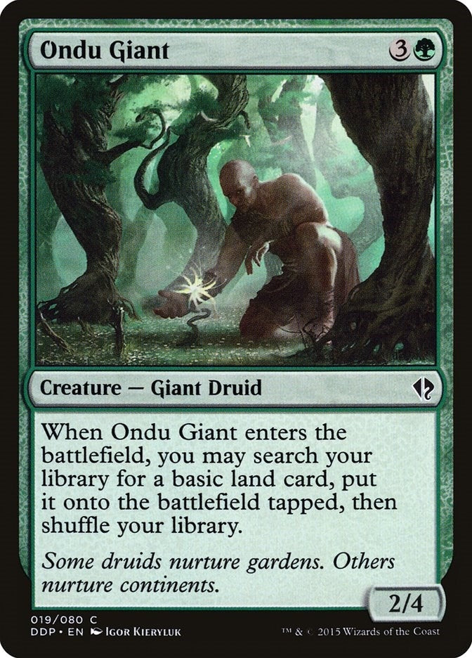 Ondu Giant (19) [DDP] - MTG Single