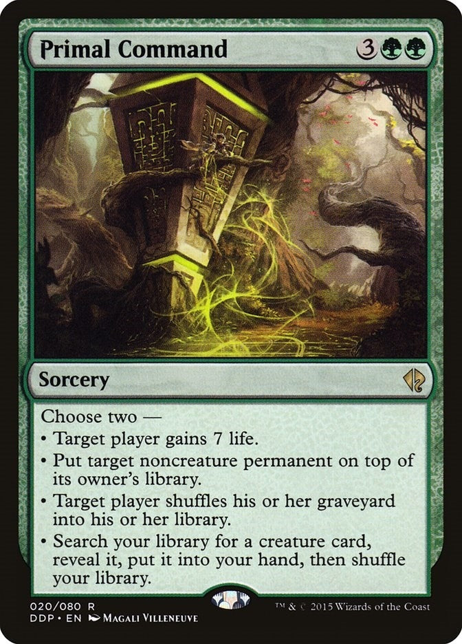 Primal Command (20) [DDP] - MTG Single