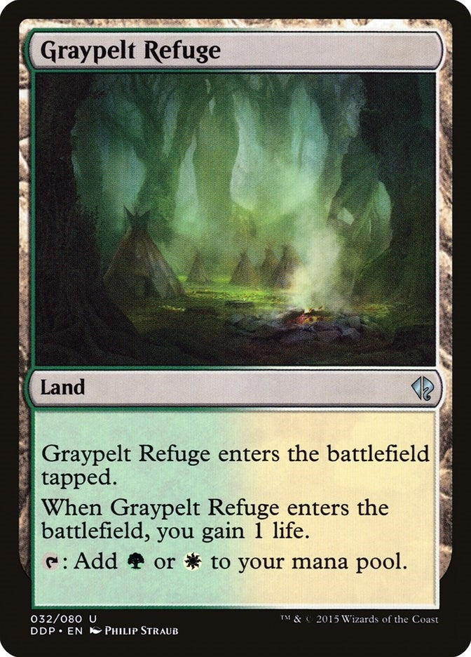 Graypelt Refuge (32) [DDP] - MTG Single