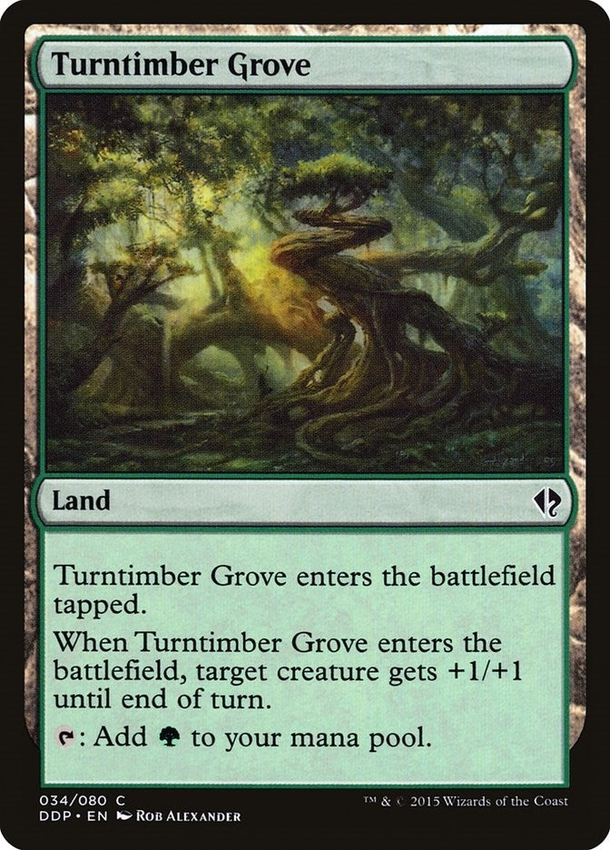 Turntimber Grove (34) [DDP] - MTG Single