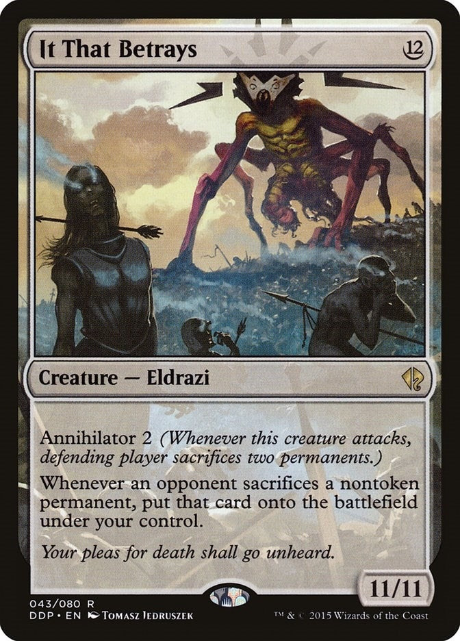 It That Betrays (43) [DDP] - MTG Single