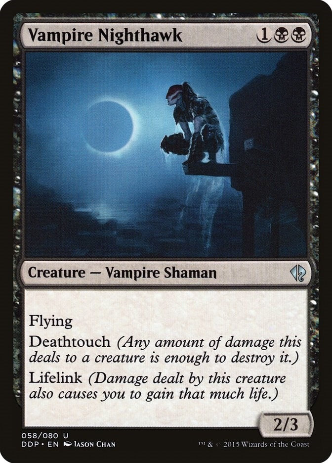 Vampire Nighthawk (58) [DDP] - MTG Single