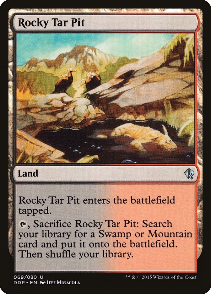 Rocky Tar Pit (69) [DDP] - MTG Single
