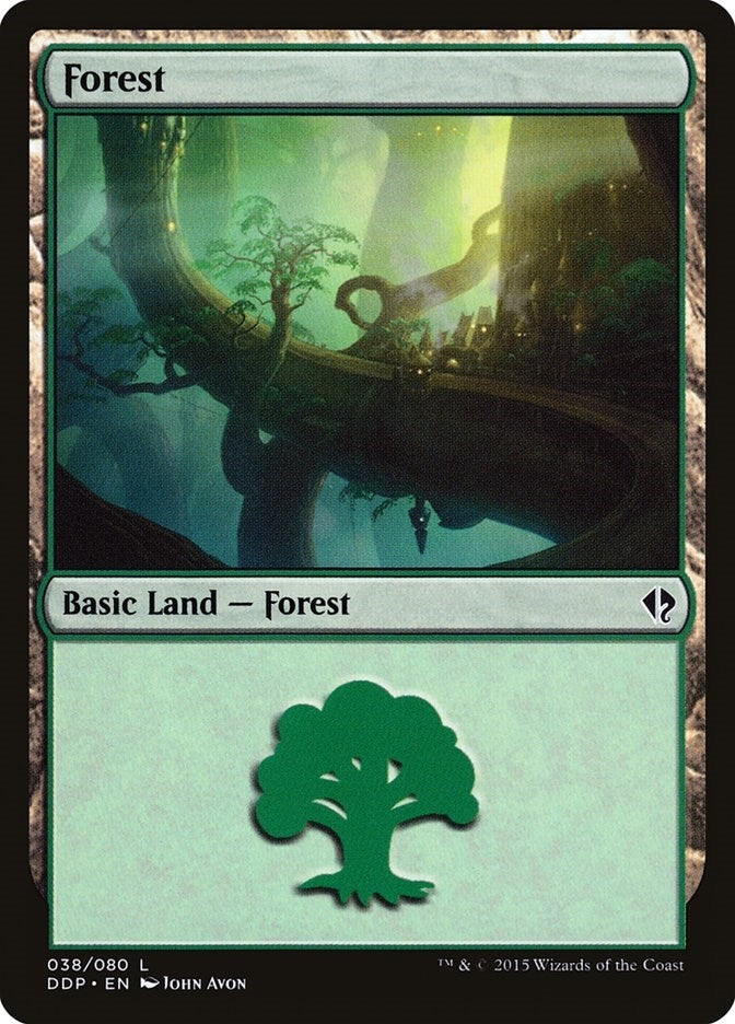 Forest (038) (38) [DDP] - MTG Single