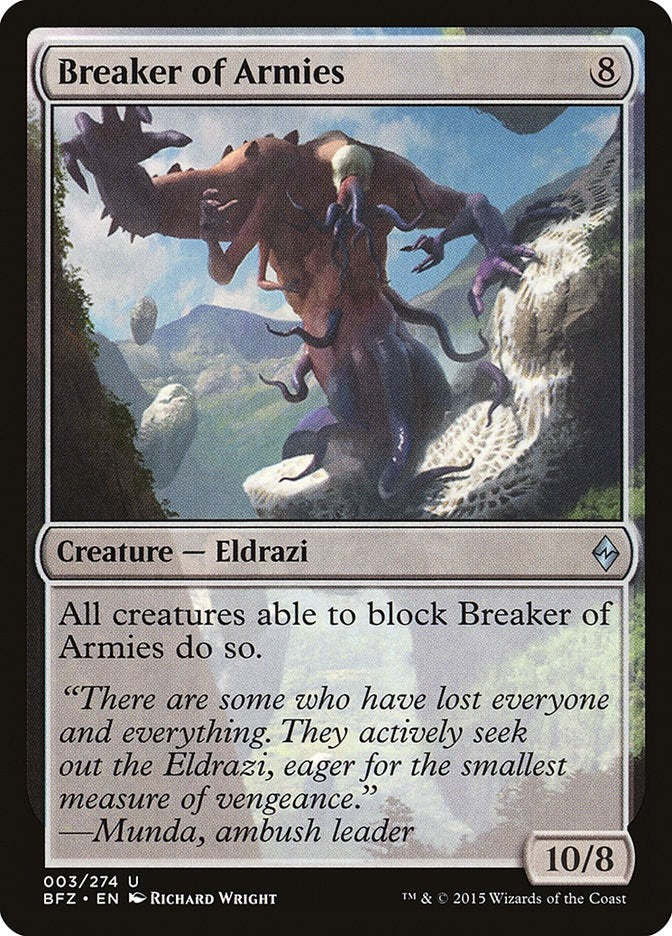 Breaker of Armies (3) [BFZ] - MTG Single