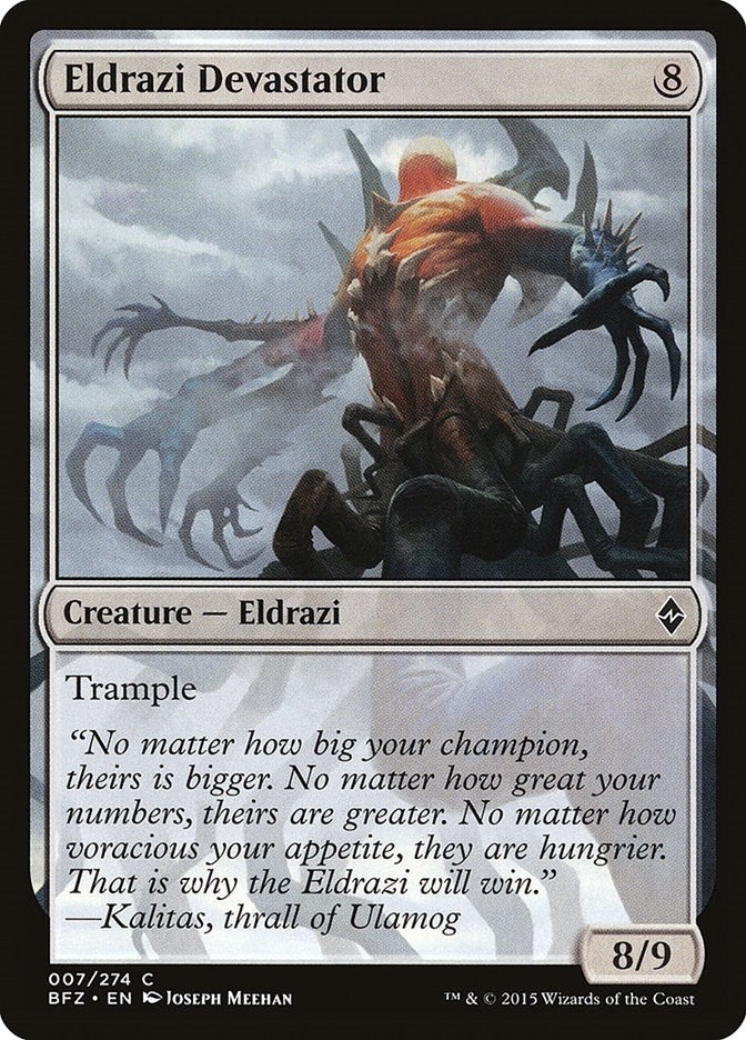 Eldrazi Devastator (7) [BFZ] - MTG Single