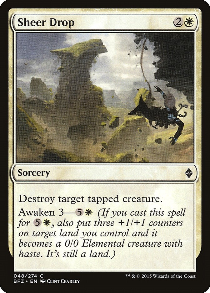 Sheer Drop (48) [BFZ] - MTG Single