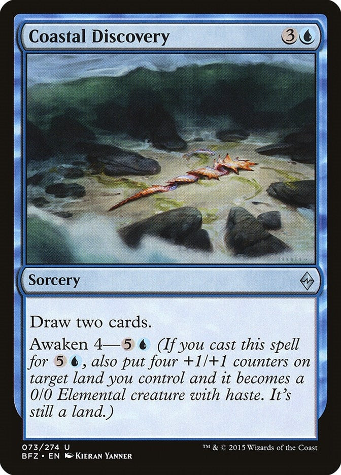 Coastal Discovery (73) [BFZ] - MTG Single