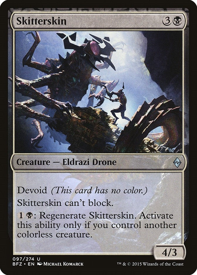 Skitterskin (97) [BFZ] - MTG Single