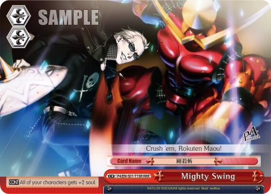 Mighty Swing (RRR) (40119) [P4/EN-S01] - Weiss Schwarz Single