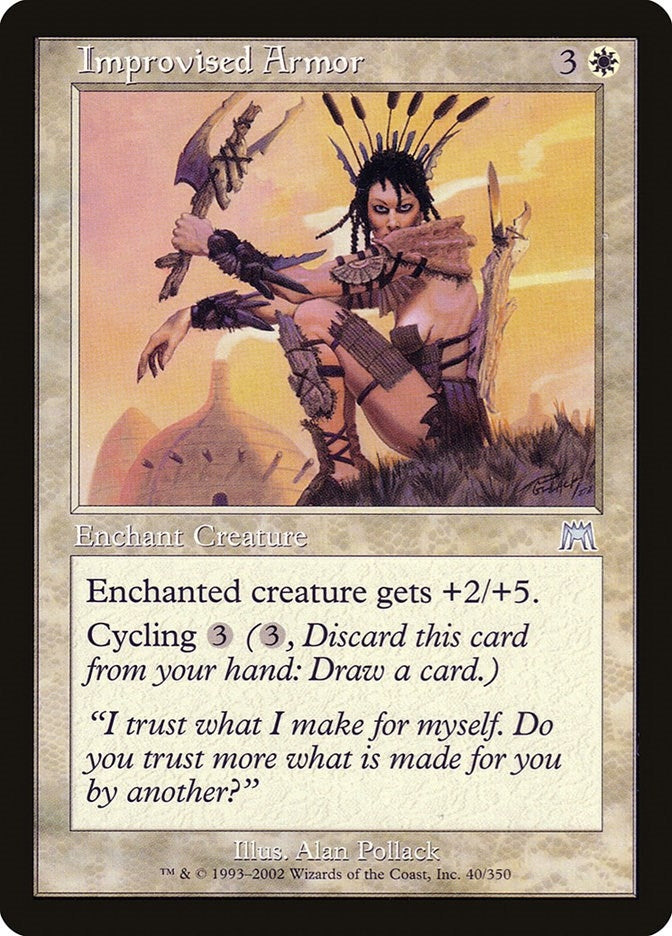 Improvised Armor (40) [ONS] - MTG Single