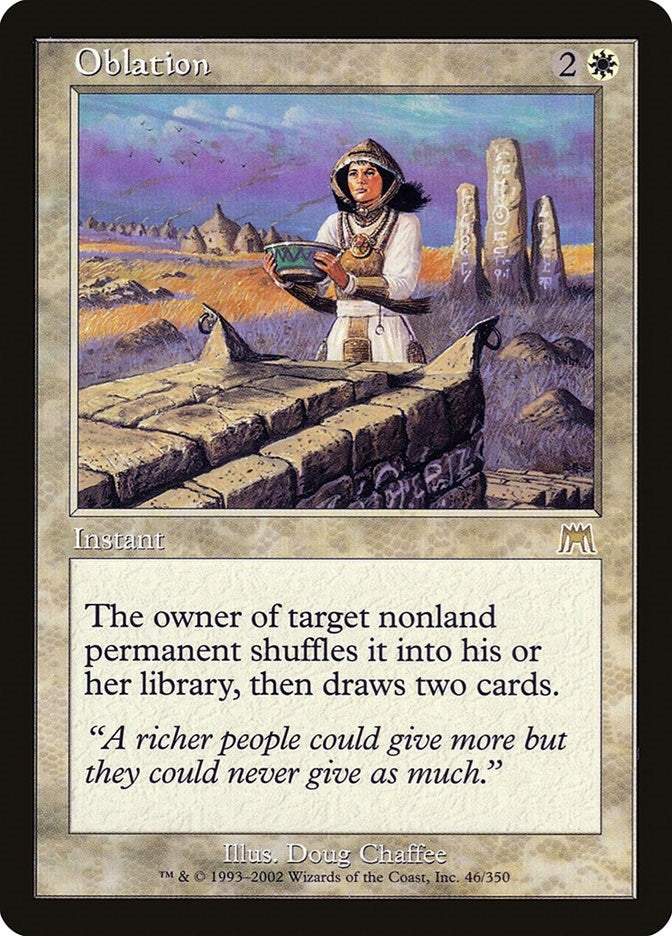 Oblation (46) [ONS] - MTG Single