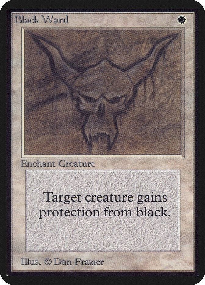 Black Ward [LEA] - MTG Single