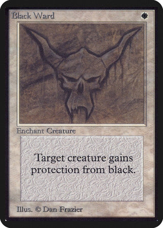 Black Ward [LEA] - MTG Single
