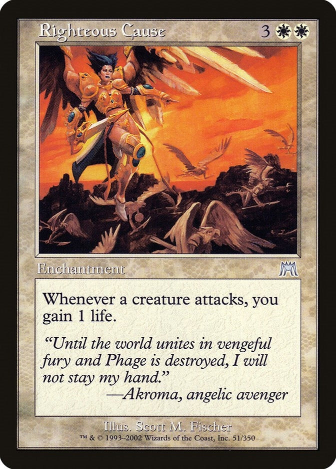 Righteous Cause (51) [ONS] - MTG Single