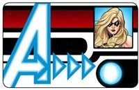 Ms. Marvel ID Card (3) [NF:AoS] - Heroclix Sealed