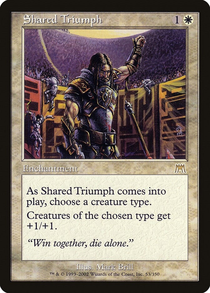 Shared Triumph (53) [ONS] - MTG Single
